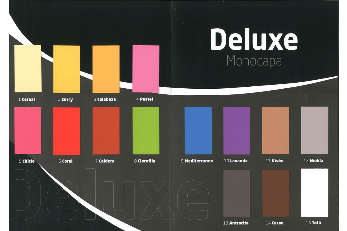 Deluxe Monocapa Colores